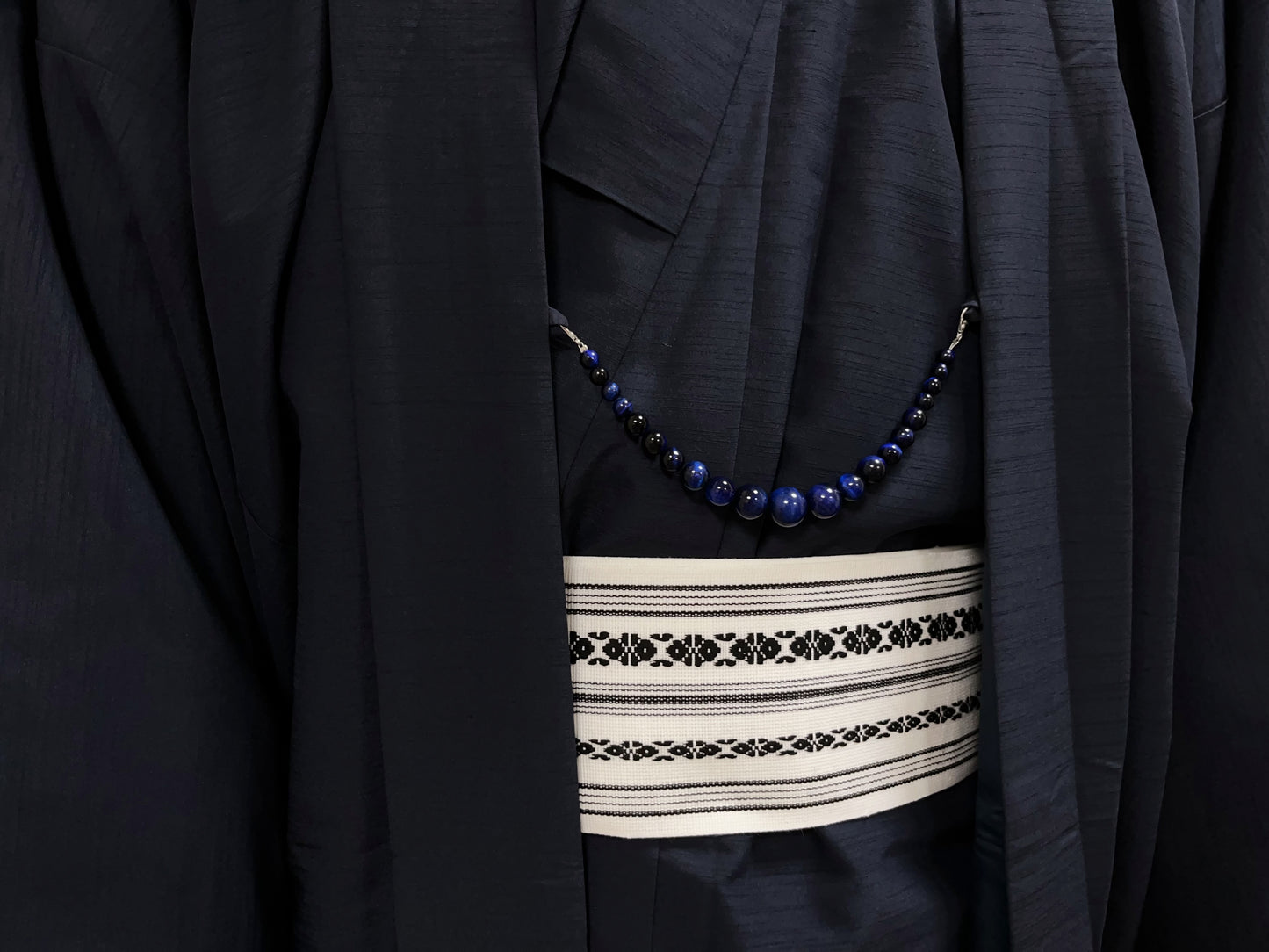 Blue Tiger's Eye Haori himo