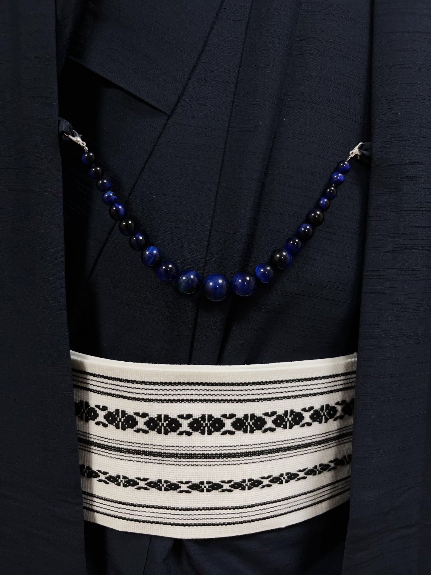 Blue Tiger's Eye Haori himo