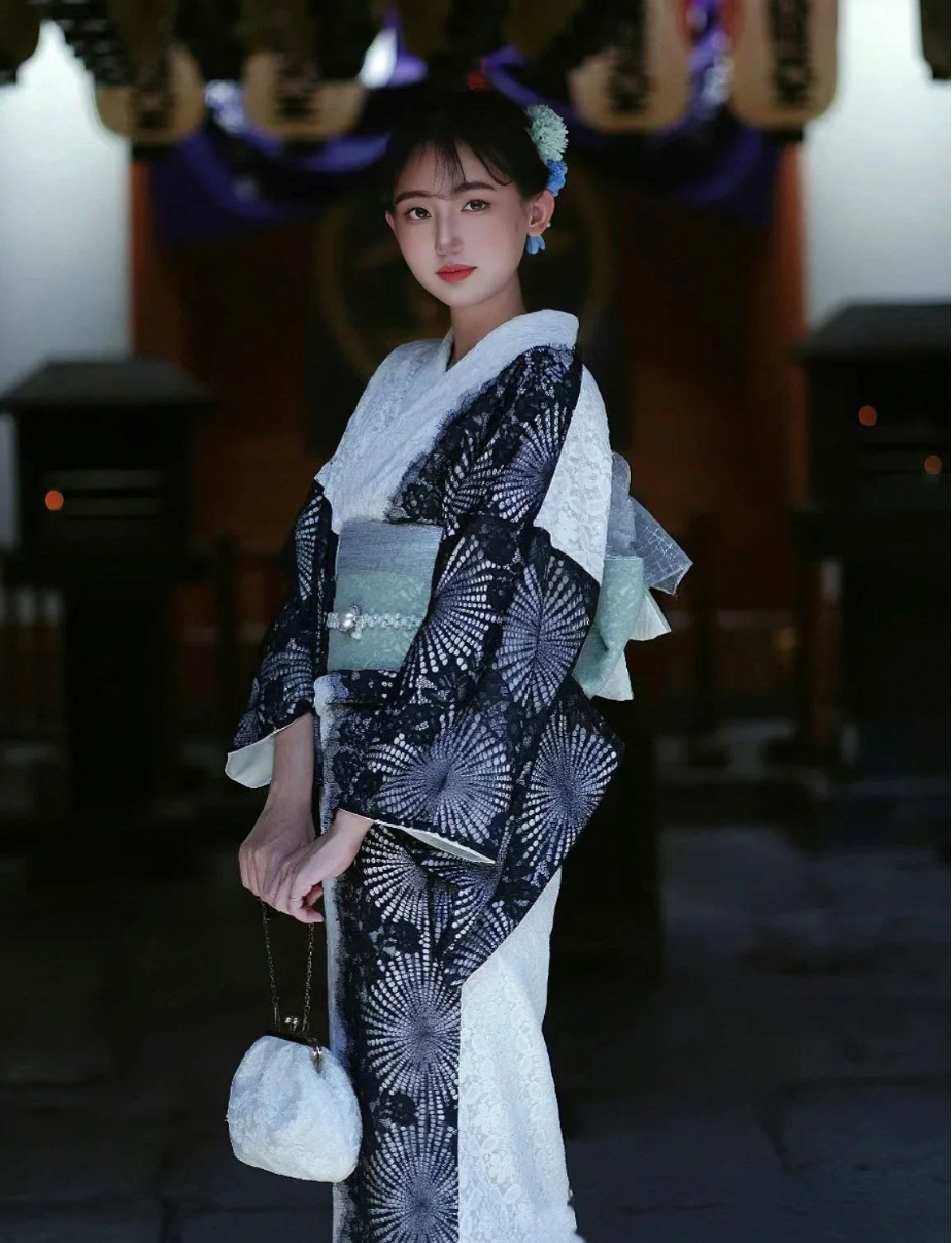 Lace Kimono 6PCS Set