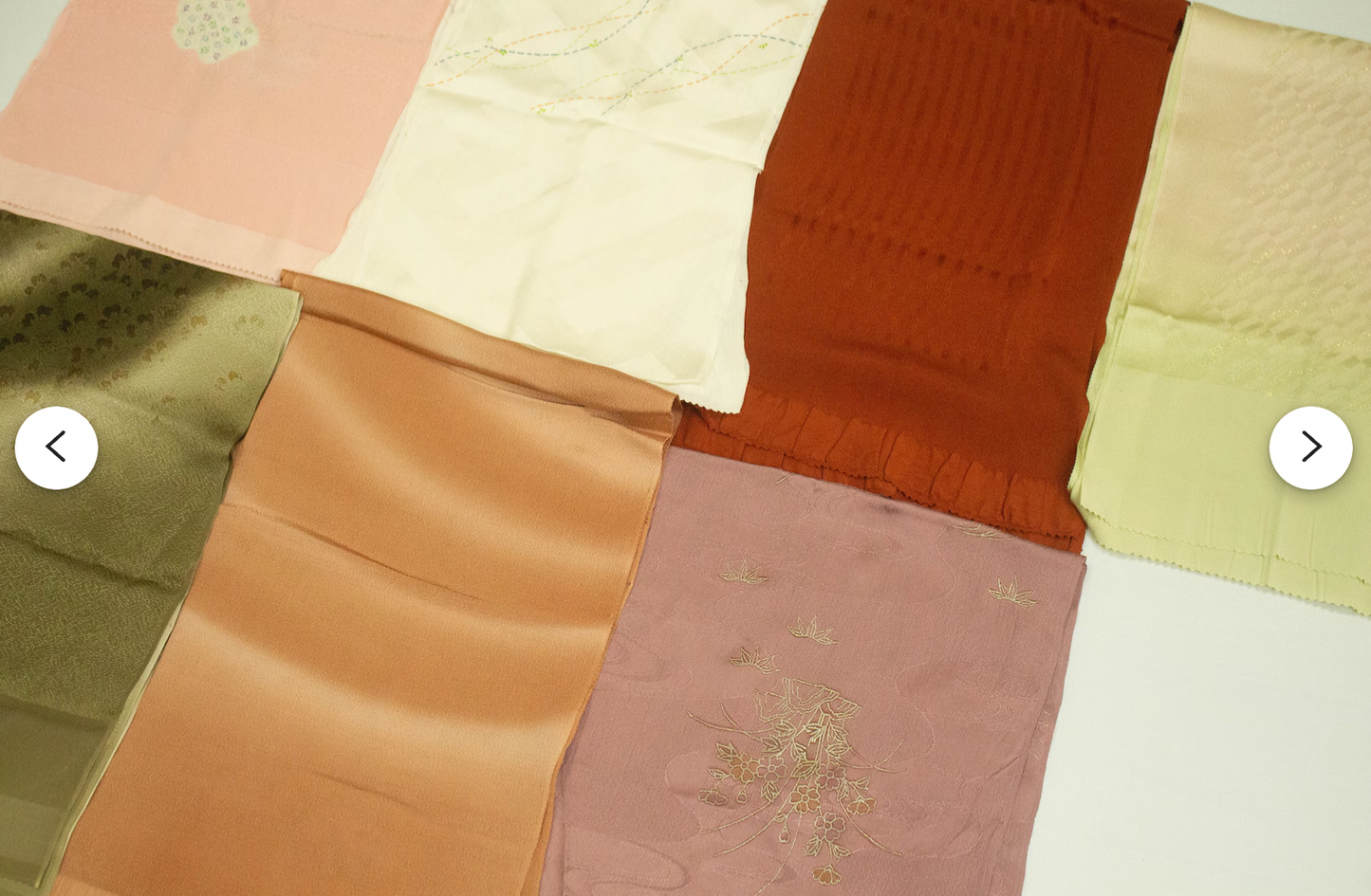 Unused 7PCS Silk Obiage Collection (Rank S to A+)/ Set C