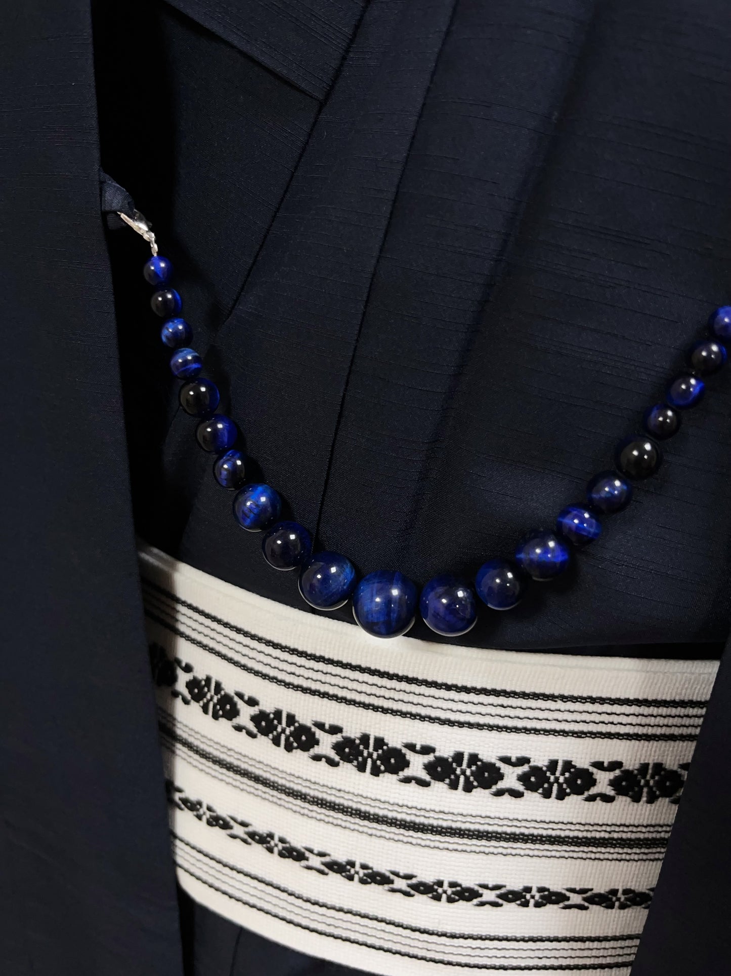 Blue Tiger's Eye Haori himo