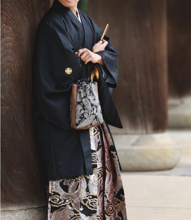 Men's Hakama & Kimono Hakama Only/ 10PS Set
