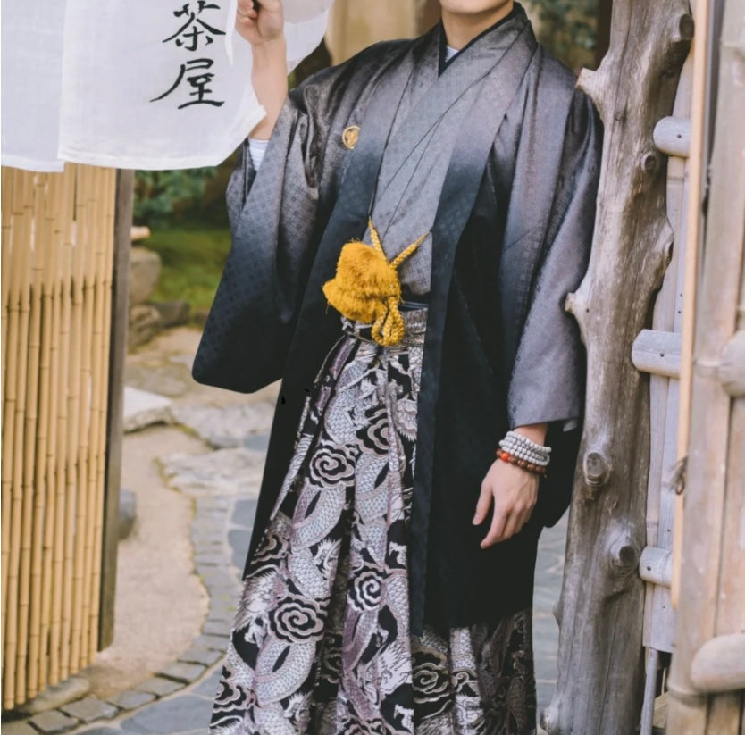 Men's Hakama & Kimono Hakama Only/ 10PS Set