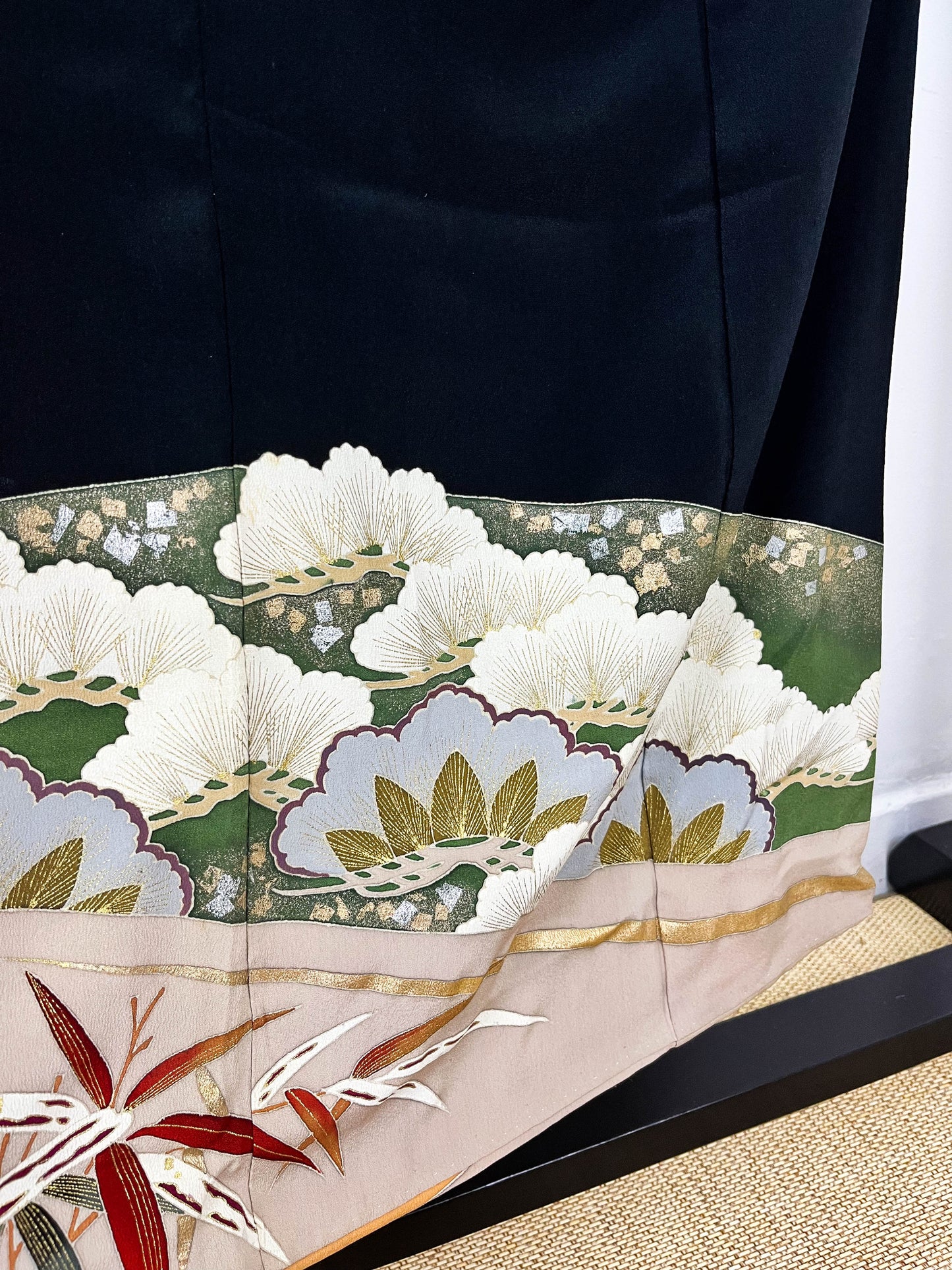 Rank B- Black Tomesode Kimono/ A62