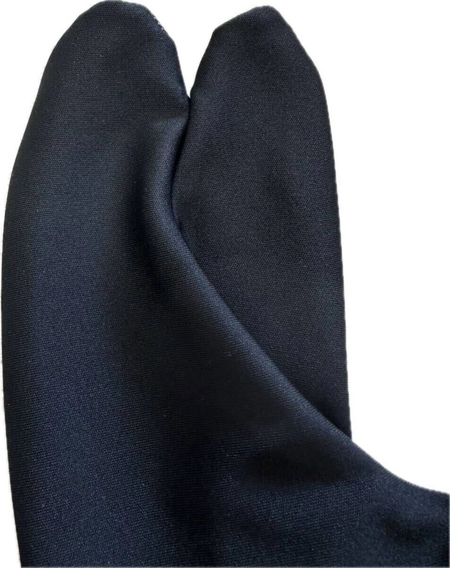 White/Black Polyester Durable Traditional Tabi Socks for Men and Women, Kimono Socks, Japanese Split-Toe Socks, EU32-EU46