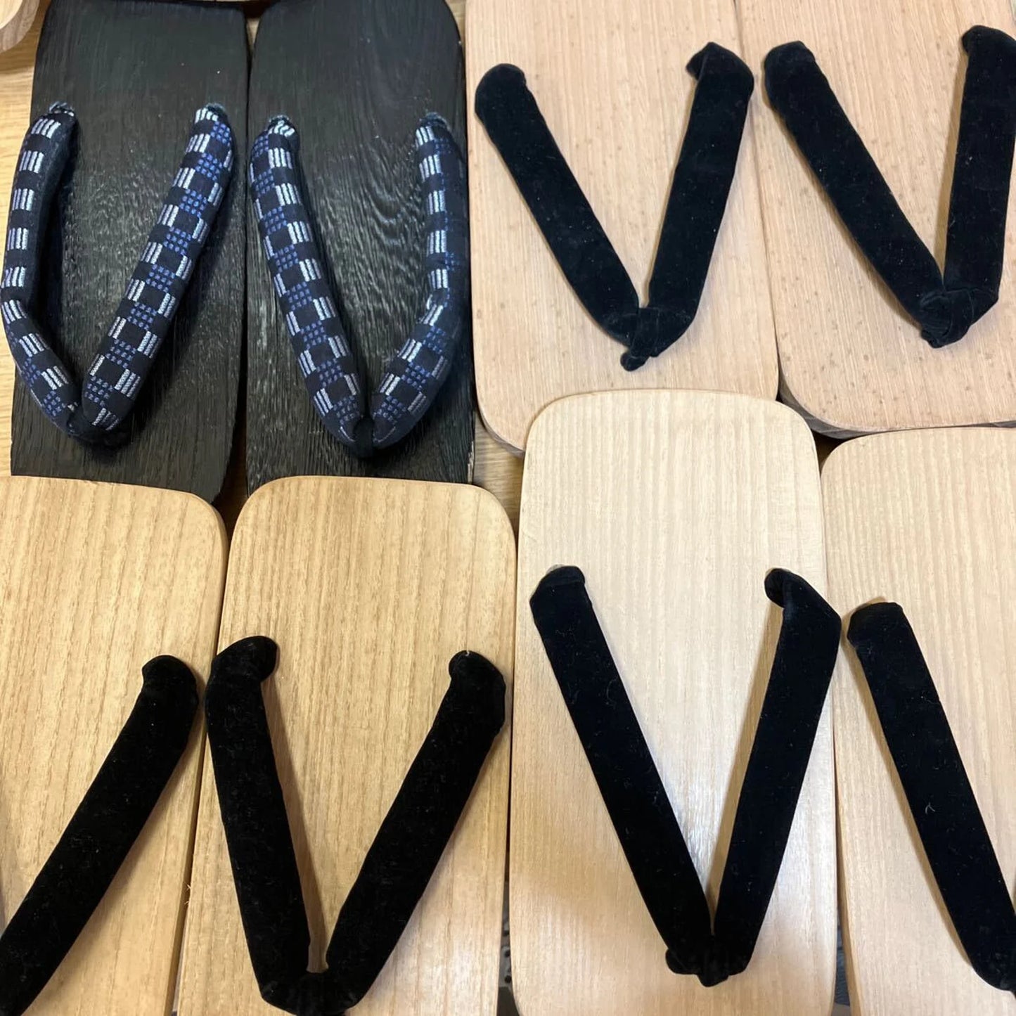 Brand New Vintage Men Geta Sandals Blind Box, Excellent Condition