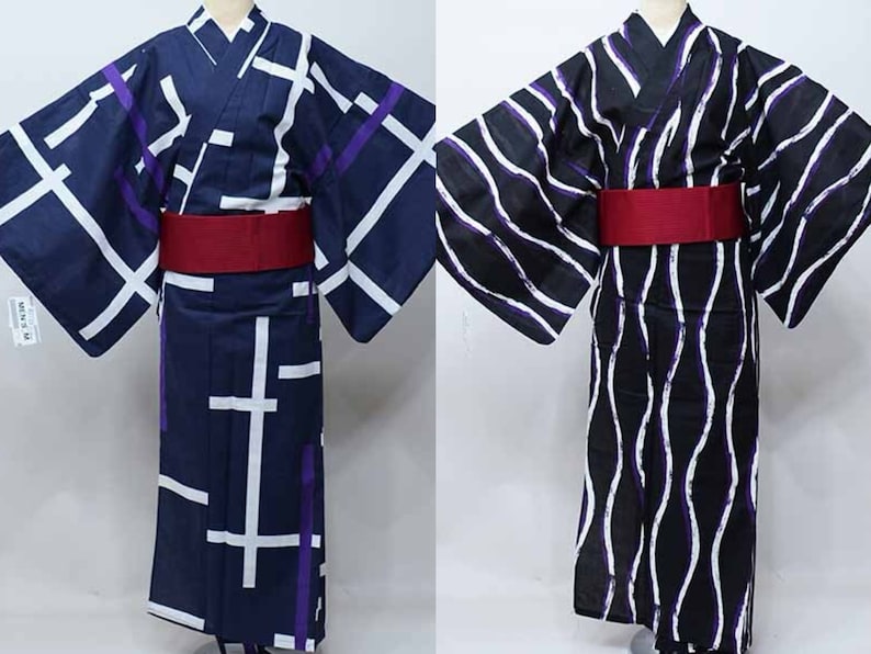 Men Yukata Blind Box/ With Kaku Obi/Excellent Condition