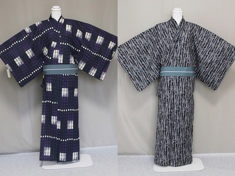 Men Yukata Blind Box/ With Kaku Obi/Excellent Condition