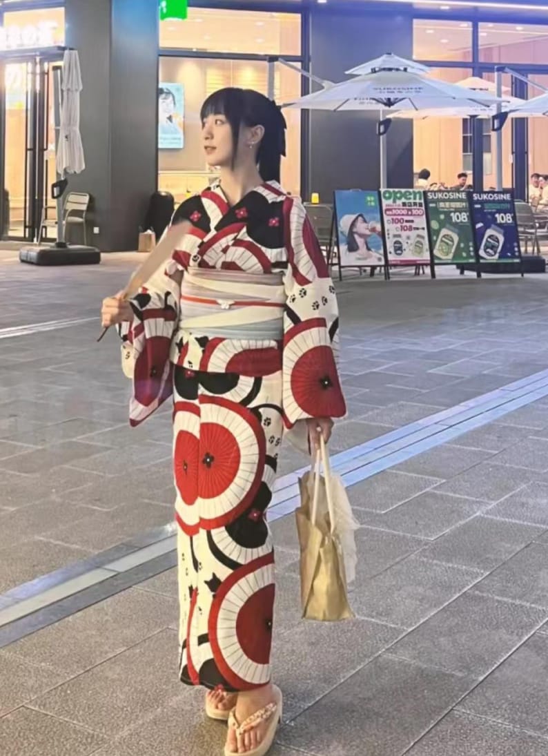 Japanese Hanhaba Obi Belt, Japanese Yukata accessories