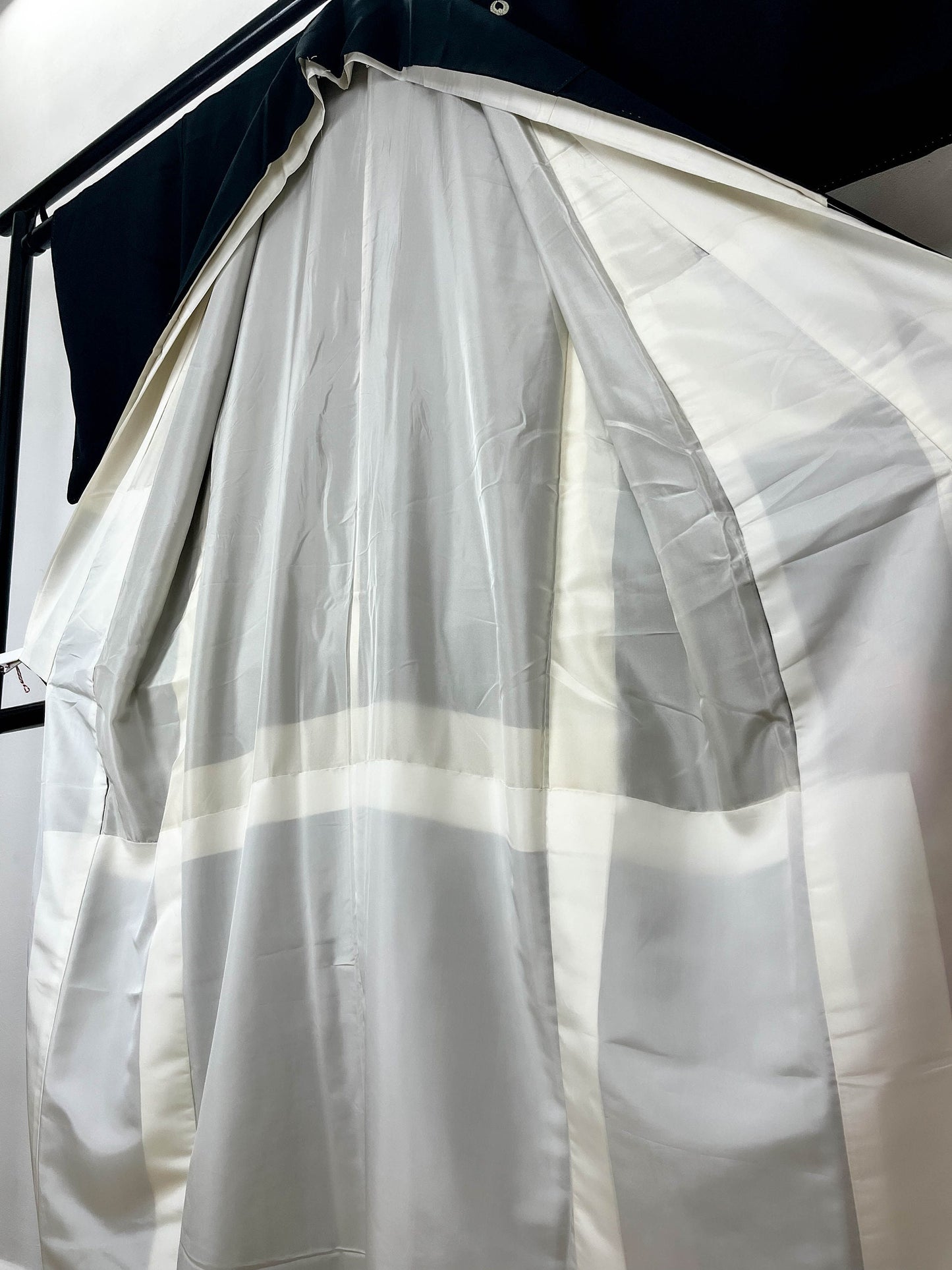 Rank A+ Vintage Japanese Kimono/ Black Tomesode Kimono/ A61