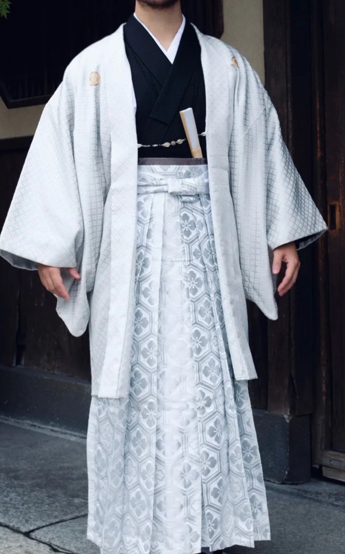 Men's Hakama & Kimono 8PCS/10PS Set