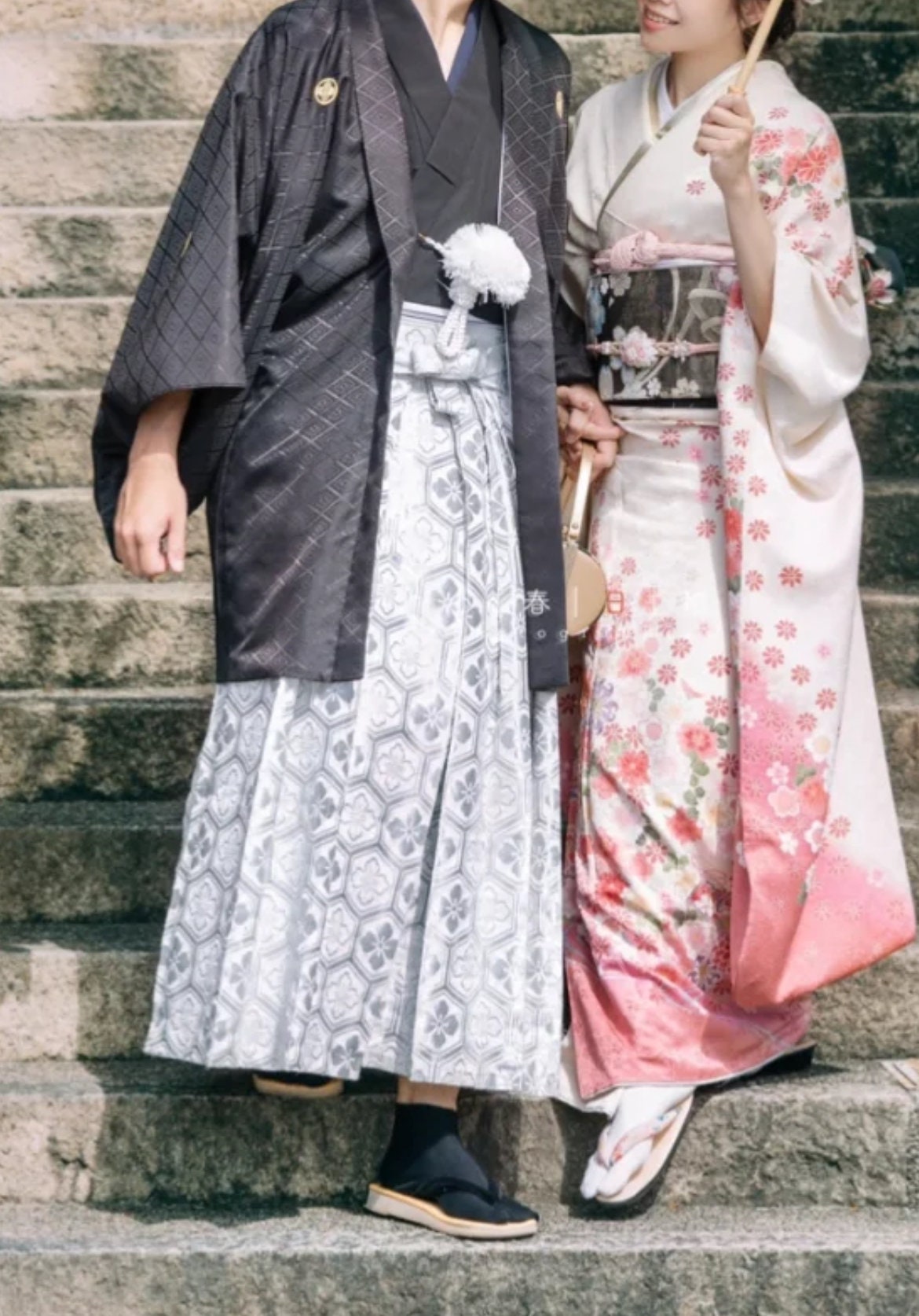 Men's Hakama & Kimono 8PCS/10PS Set