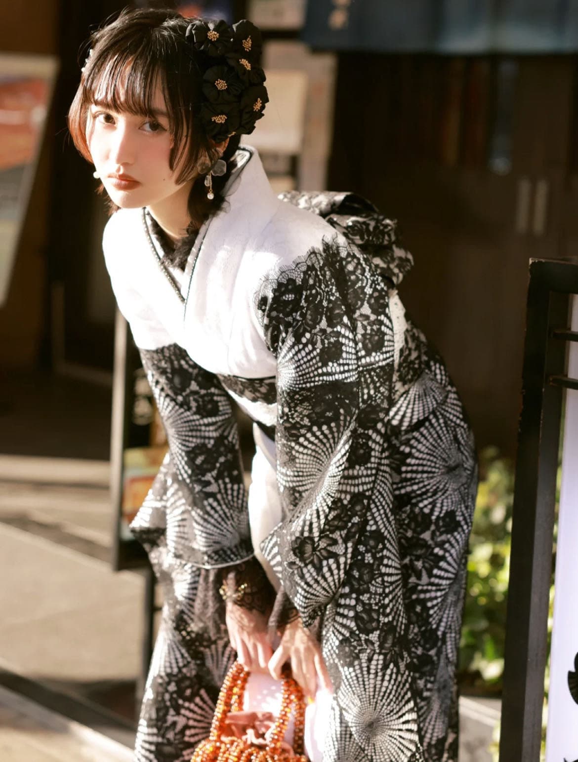 Lace Kimono 6PCS Set