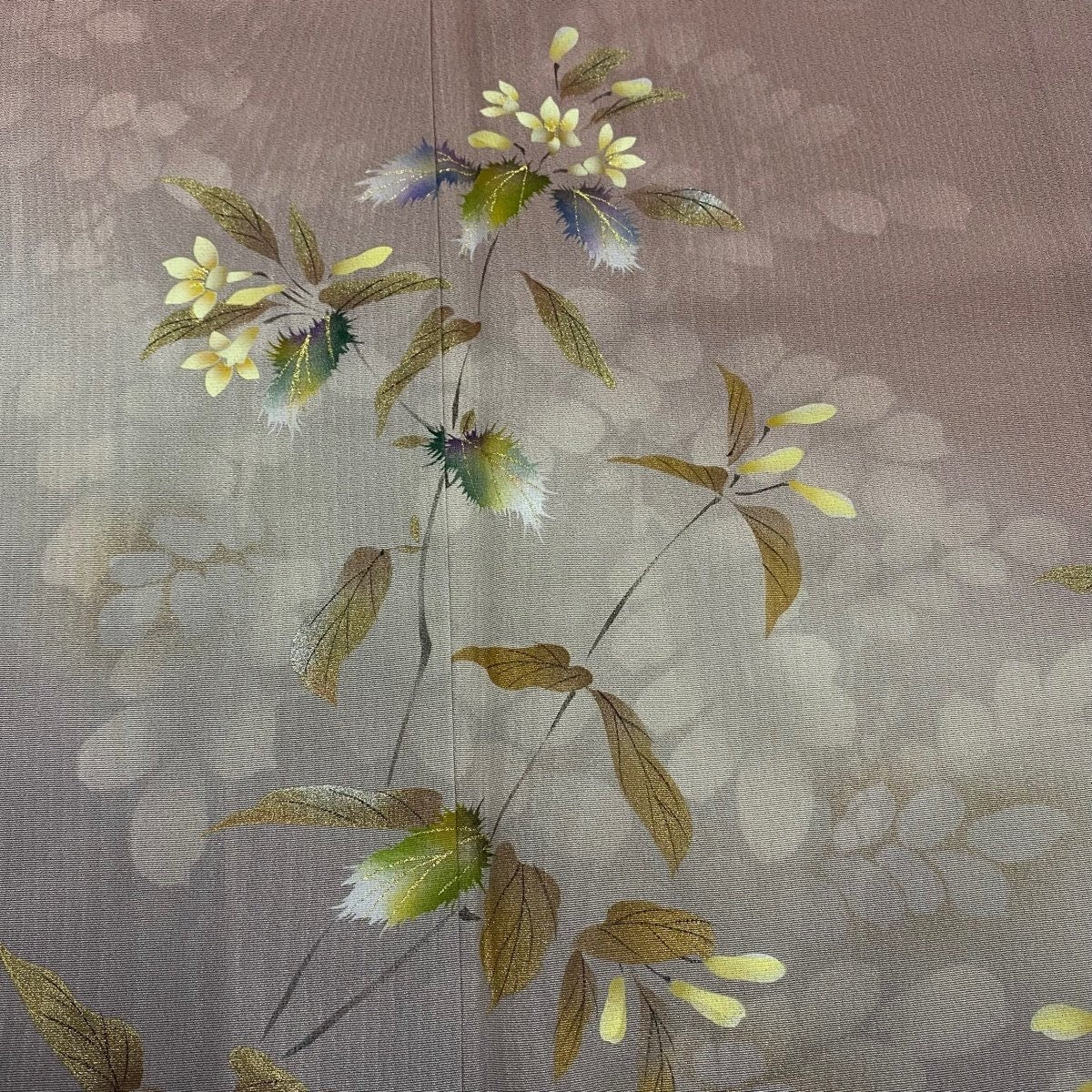 Rank A Vintage Tsukesage Silk Kimono,Traditional High Quality Kimono, A130