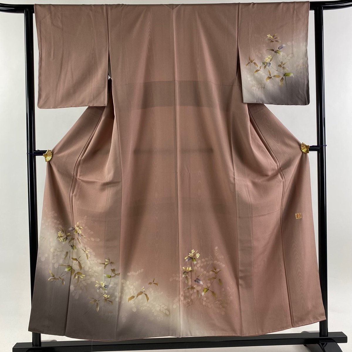 Rank A Vintage Tsukesage Silk Kimono,Traditional High Quality Kimono, A130