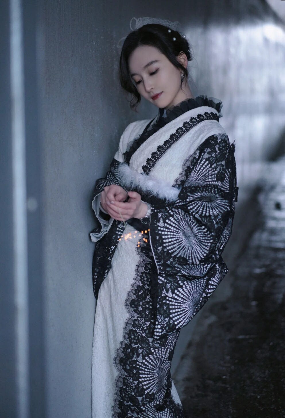 Lace Kimono 6PCS Set