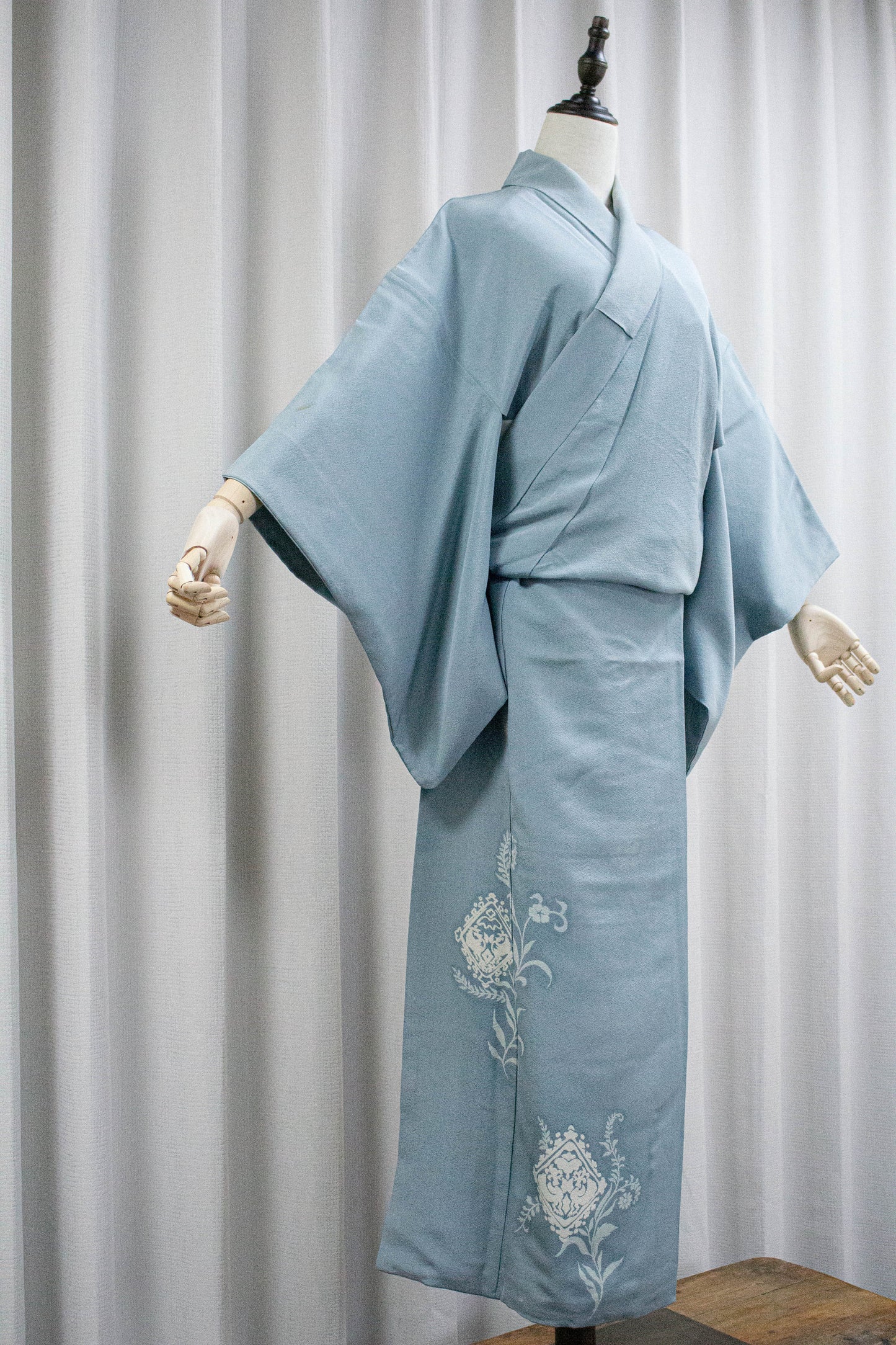 Rank C Vintage Tsukesage Kimono, 22-4