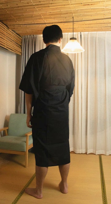 Men's Cotton Kimono Juban: Inner Wear Undergarment