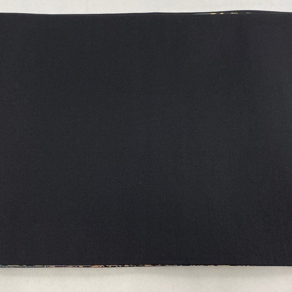 Vintage Silk Fukuro Obi Belt: Japanese Kimono, Phoenix & Karagusa (Rank A)