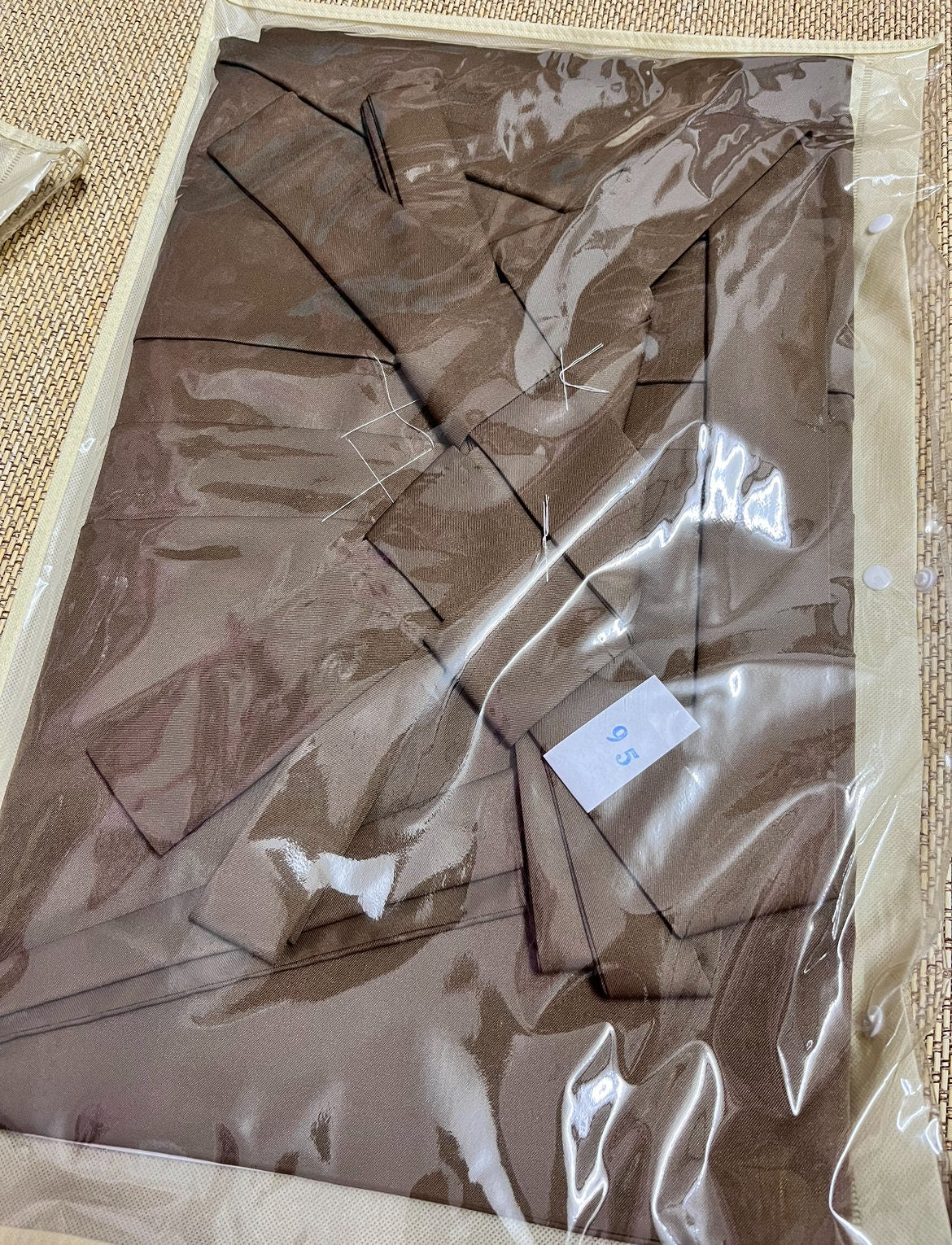 Vintage Women's Hakama, Traditional Hakama Skirt, Brown Hakama, 95CM