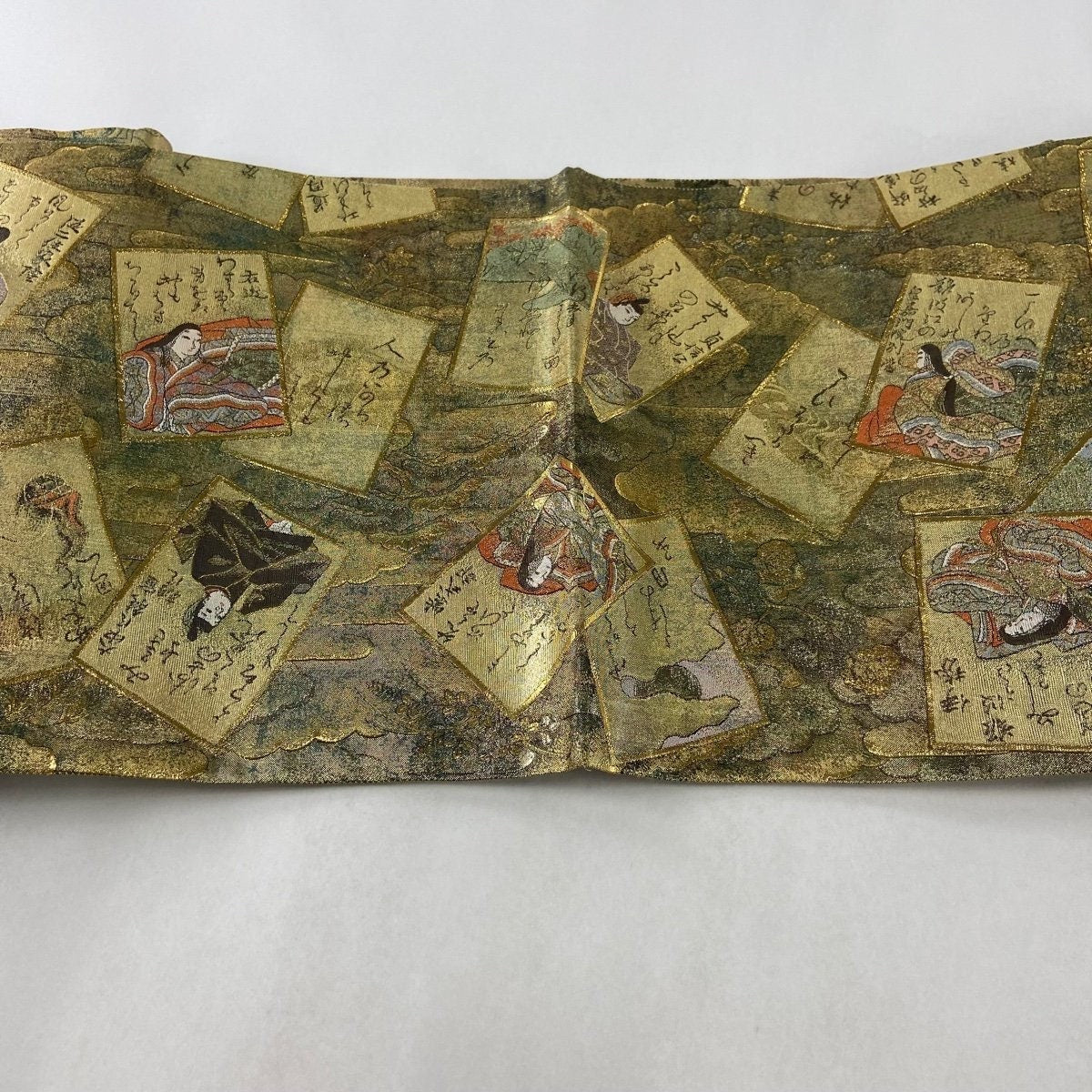 Rank A 100% Patterned Vintage Obi Belt/ OB88