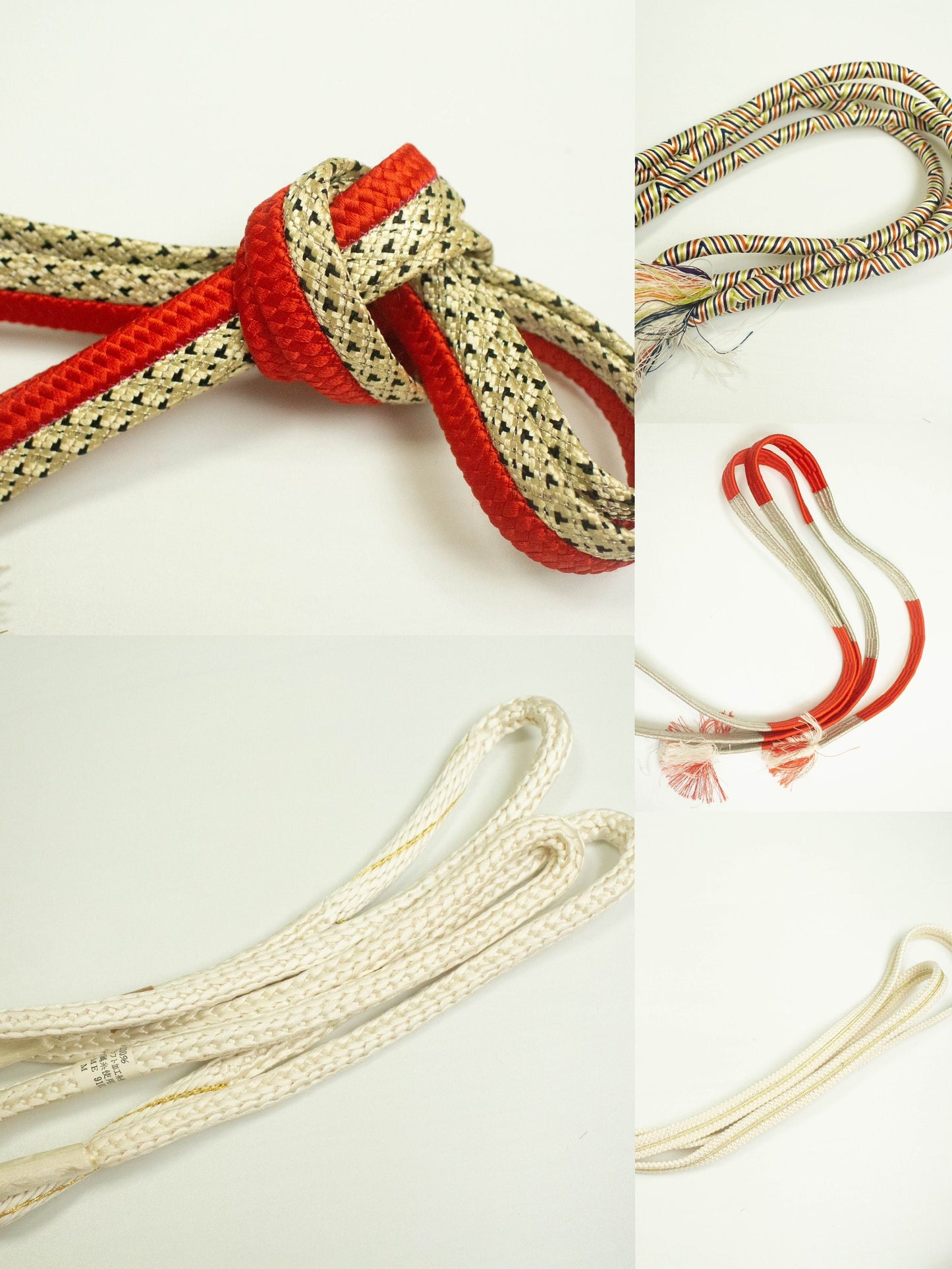 Obijime Cord: Japanese Kimono Belt Accessory (C06 Option 3)