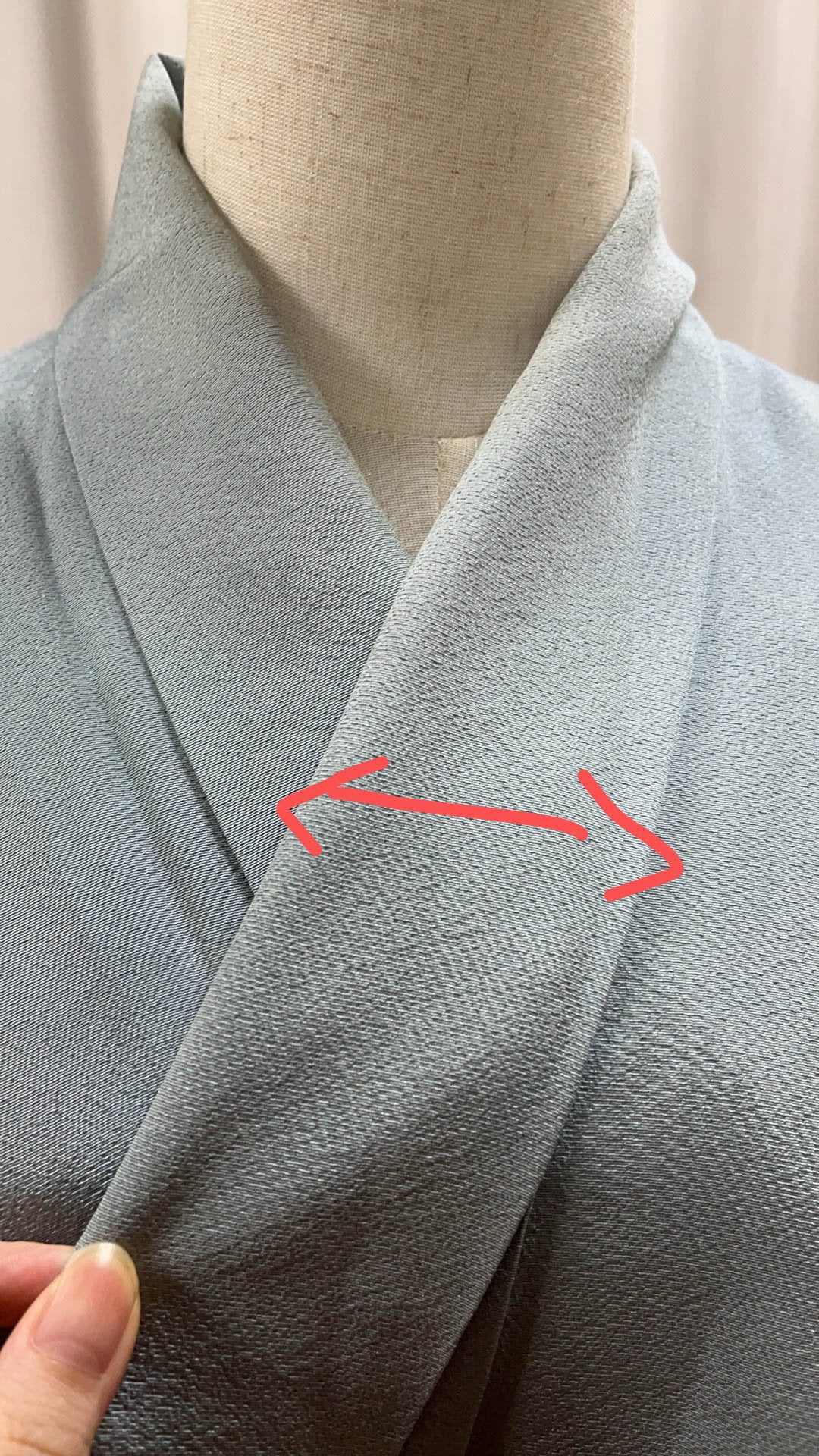 Rank C Vintage Tsukesage Kimono, 22-4