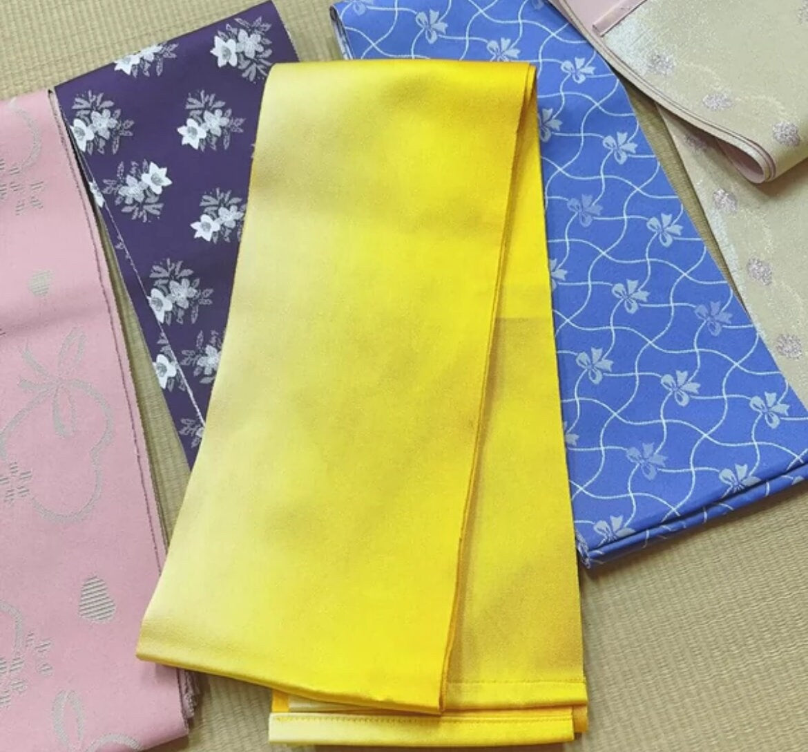 Japanese Hanhaba Obi Blind Box/Half Width Obi Blind Box/ Obi belt for Casual Kimono or Summer Yukata Kimono/ Yukata Obi/Mostly Brand New