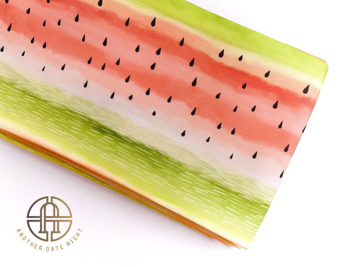 Watermelon Double Sided Hanhaba, Creative Yukata Obi Belt