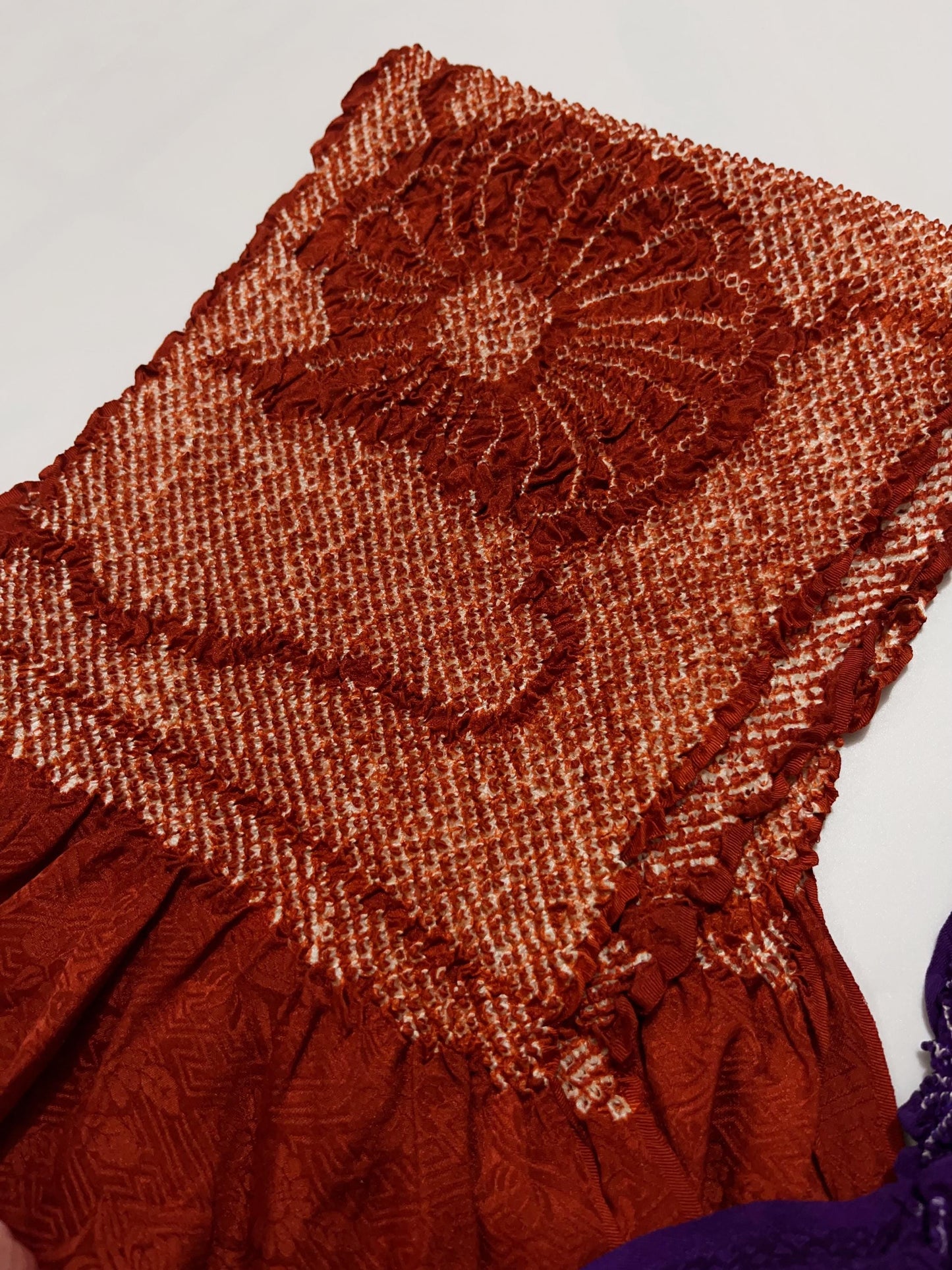 Vintage Silk Obiage: Kimono Sash, Good Condition, 8254A