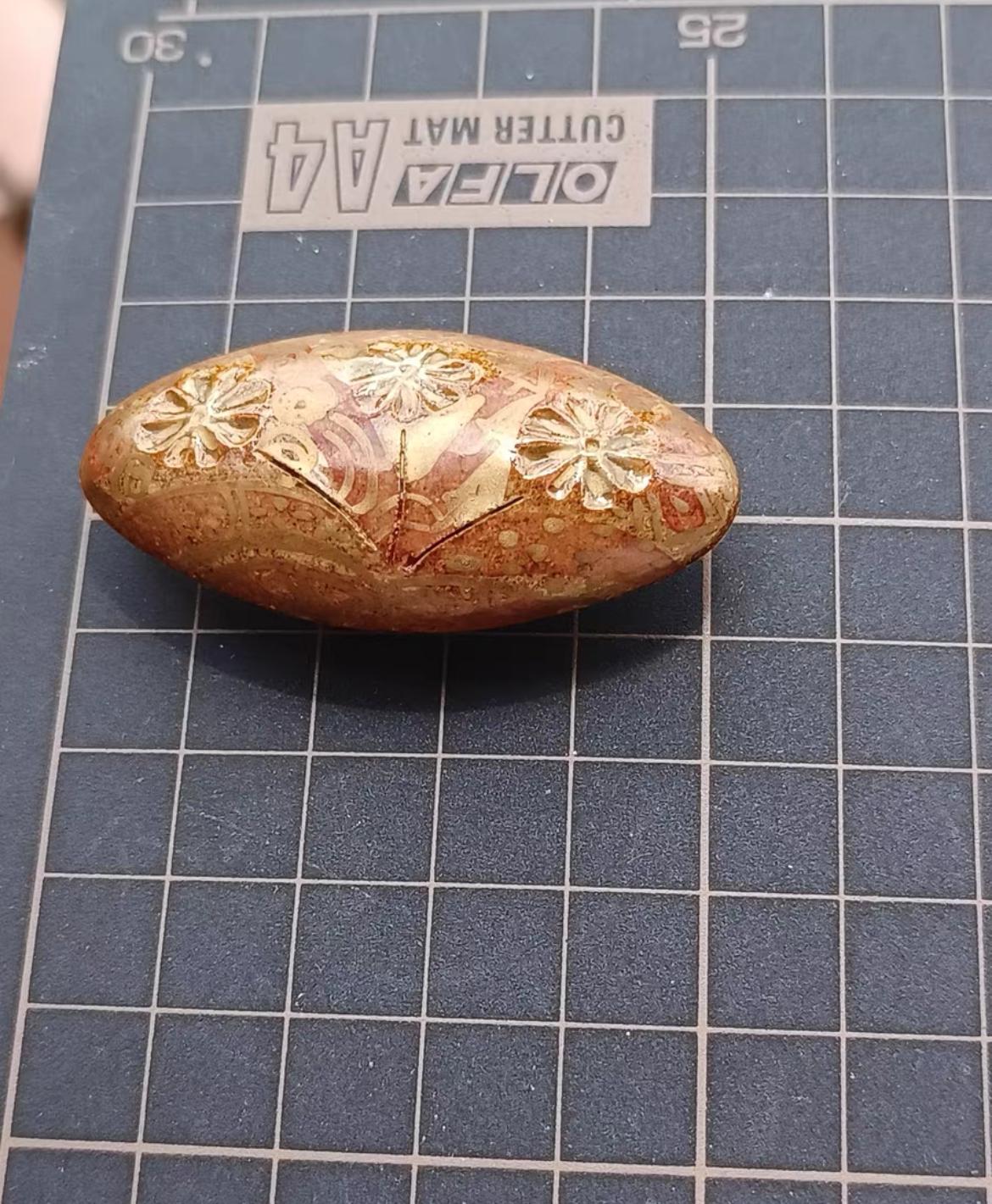 Floral Kimono Obidome, Vintage Obijime Accessory, No.3751