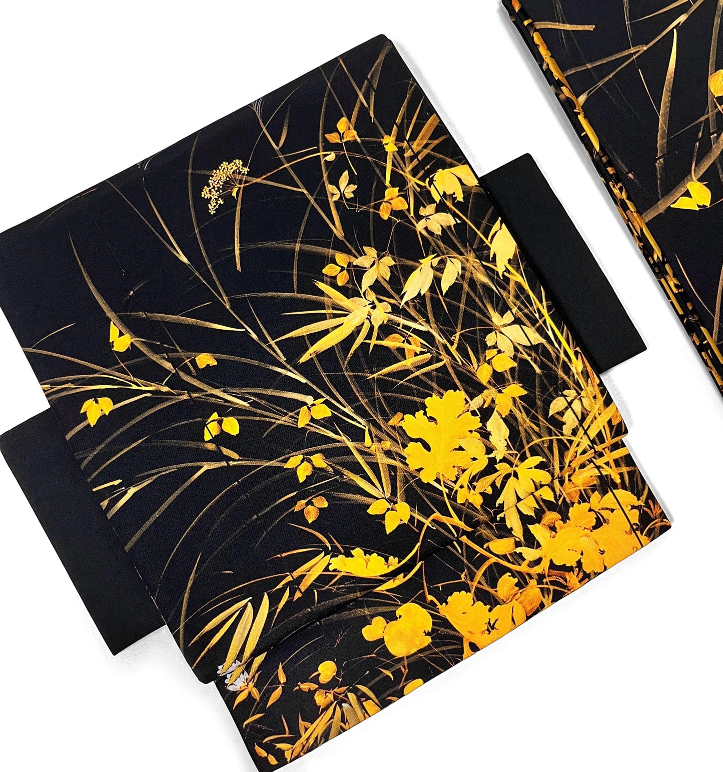 5-Mins Pre-Tied Kimono Belt, Easy Wear Nagoya Obi, Instant Elegance: Kawabata Ryushi, 'Grass Seeds'