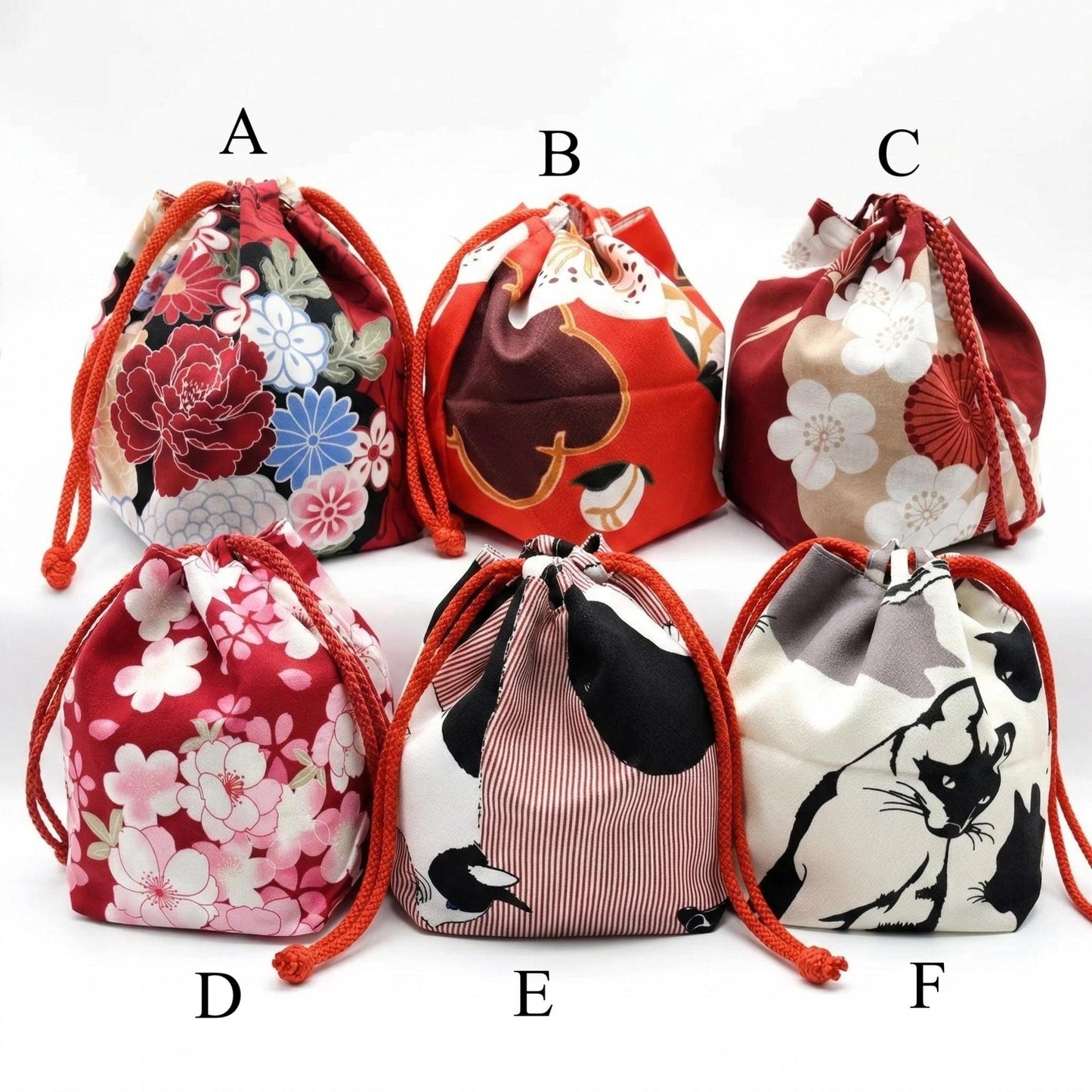 Cotton Tabi Socks: Japanese Split-Toe, 22cm-30cm/EU34-EU49, with Drawstring Bag Gift Set