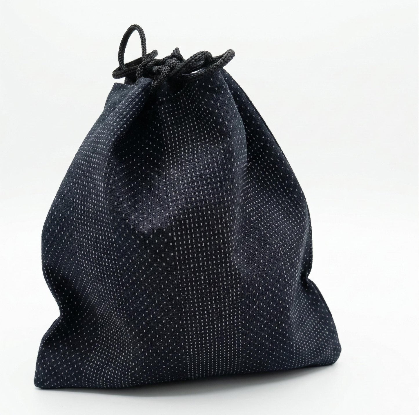 Men's Self Tie Kaku Obi, Shingen Bag, Koshi Himo: Japanese Kimono/Yukata Essential 3PCS Gift Set