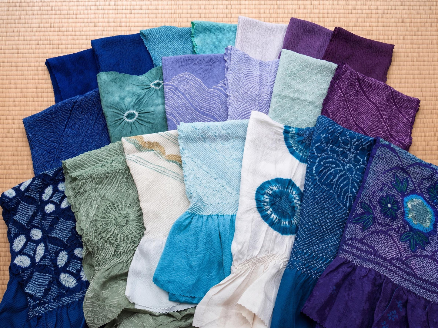 Vintage Kimono Obiage Sash Blind Box (5pcs): Japanese Kimono Accessories