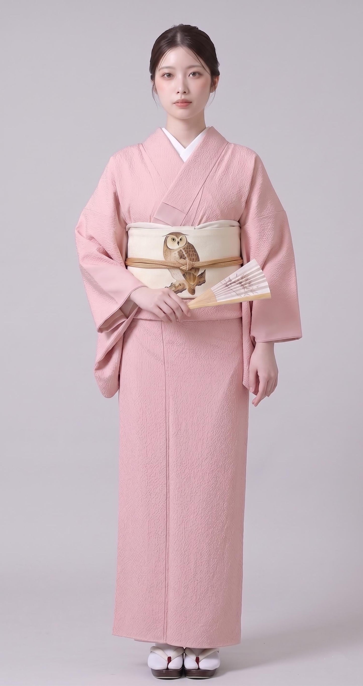 Custom Fit Iromuji Kimono | Washable Polyester Tea Ceremony Dress