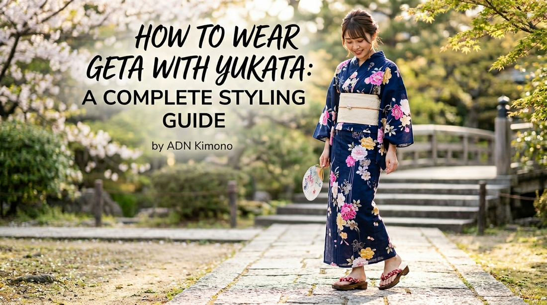 How to Wear Geta with Yukata: A Complete Styling Guide by ADN Kimono