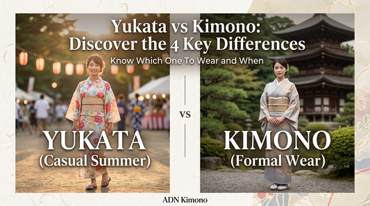 Yukata vs. Kimono: 4 Simple Ways to Tell the Difference