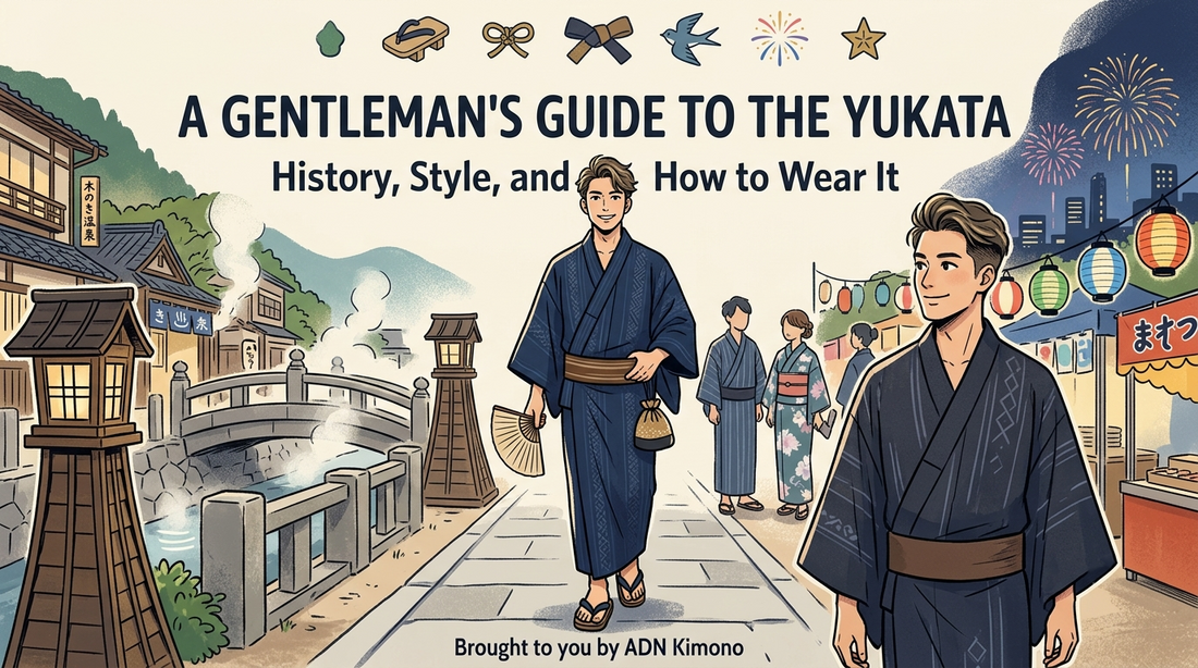 Men's Yukata: How to Choose, Wear, and Style Your First Summer Kimono