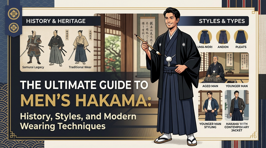 The Ultimate Guide to Men's Hakama: History, Styles, and Modern Wearing Techniques