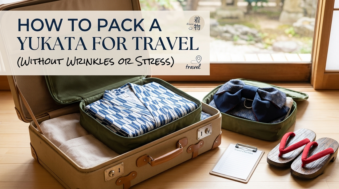 How to Pack a Yukata for Travel (Without Wrinkles or Stress)