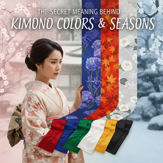 The Secret Meaning Behind Kimono Colors & Seasons