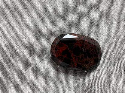 Hokkaido Mahogany Obsidian Kimono Obidome NO761 | Obijime Ornament