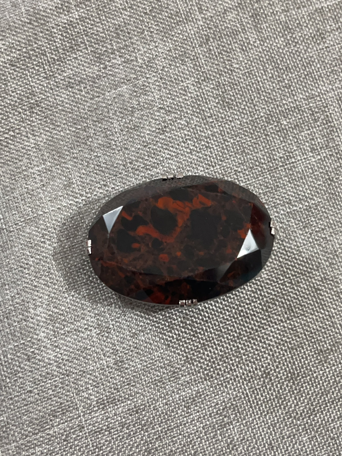 Hokkaido Mahogany Obsidian Kimono Obidome NO765 | Obijime Ornament