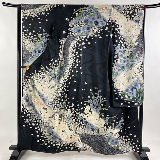 Rank A-/B+ Vintage Furisode kimono