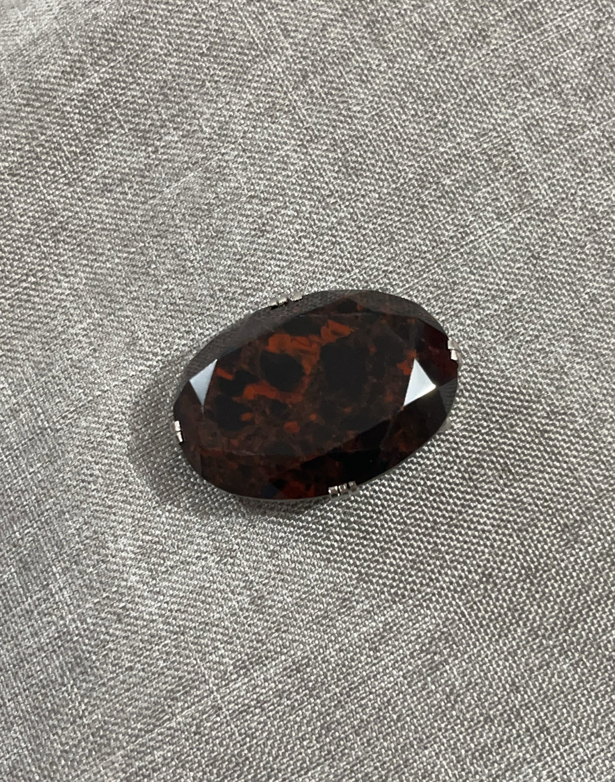 Hokkaido Mahogany Obsidian Kimono Obidome NO765 | Obijime Ornament