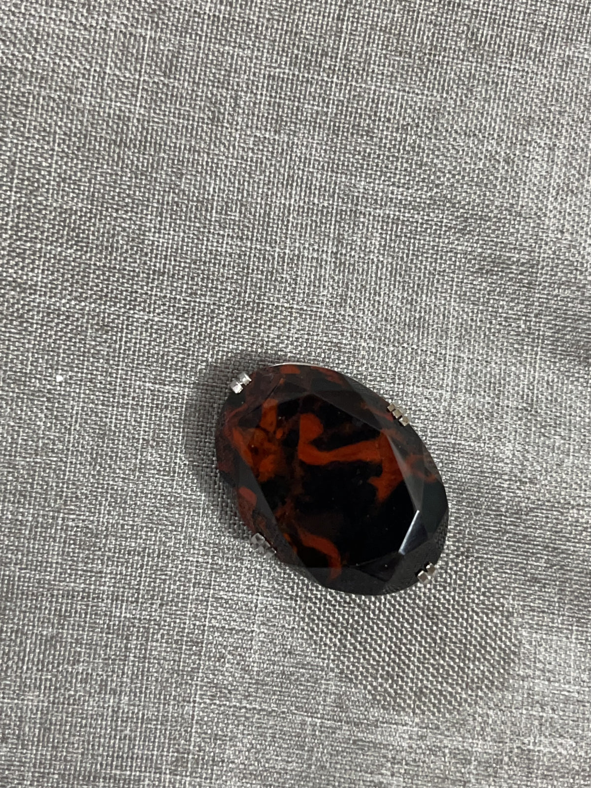 Hokkaido Mahogany Obsidian Kimono Obidome NO717 | Obijime Ornament