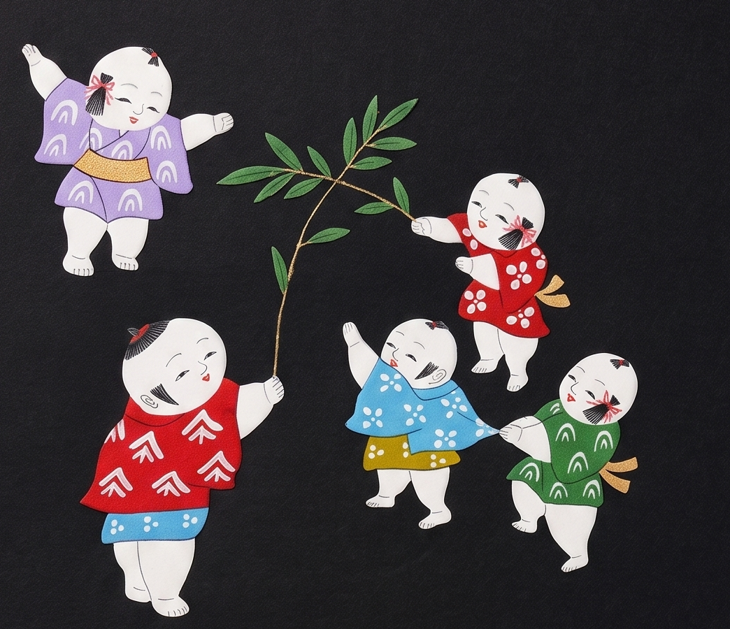 Vintage Silk Karako Children Nagoya Obi