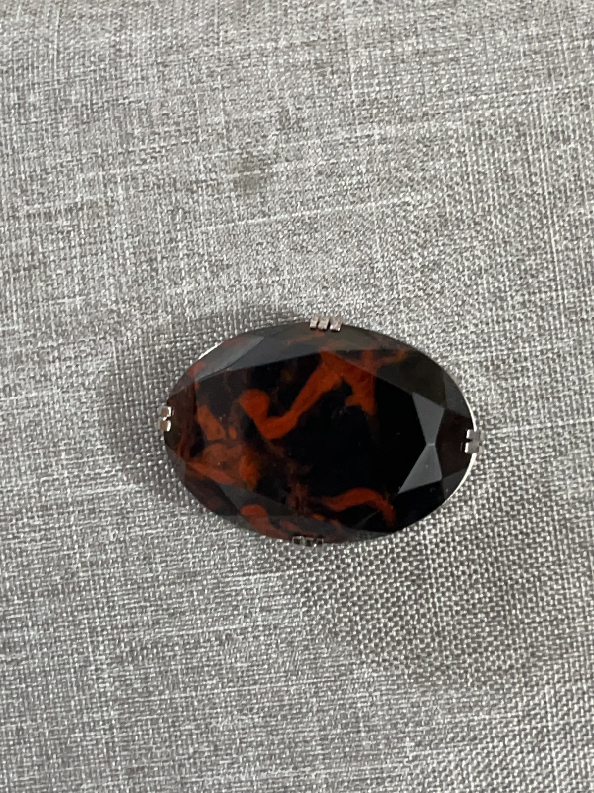 Hokkaido Mahogany Obsidian Kimono Obidome NO717 | Obijime Ornament