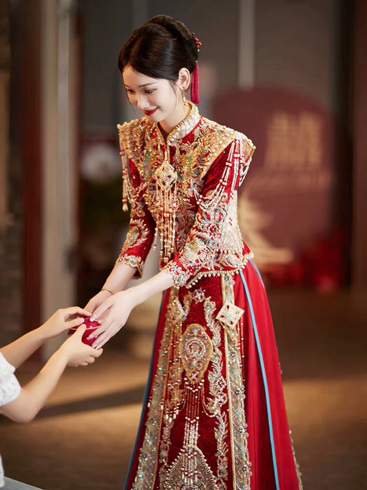 Xiuhefu, Chinese Wedding Dress, XH003